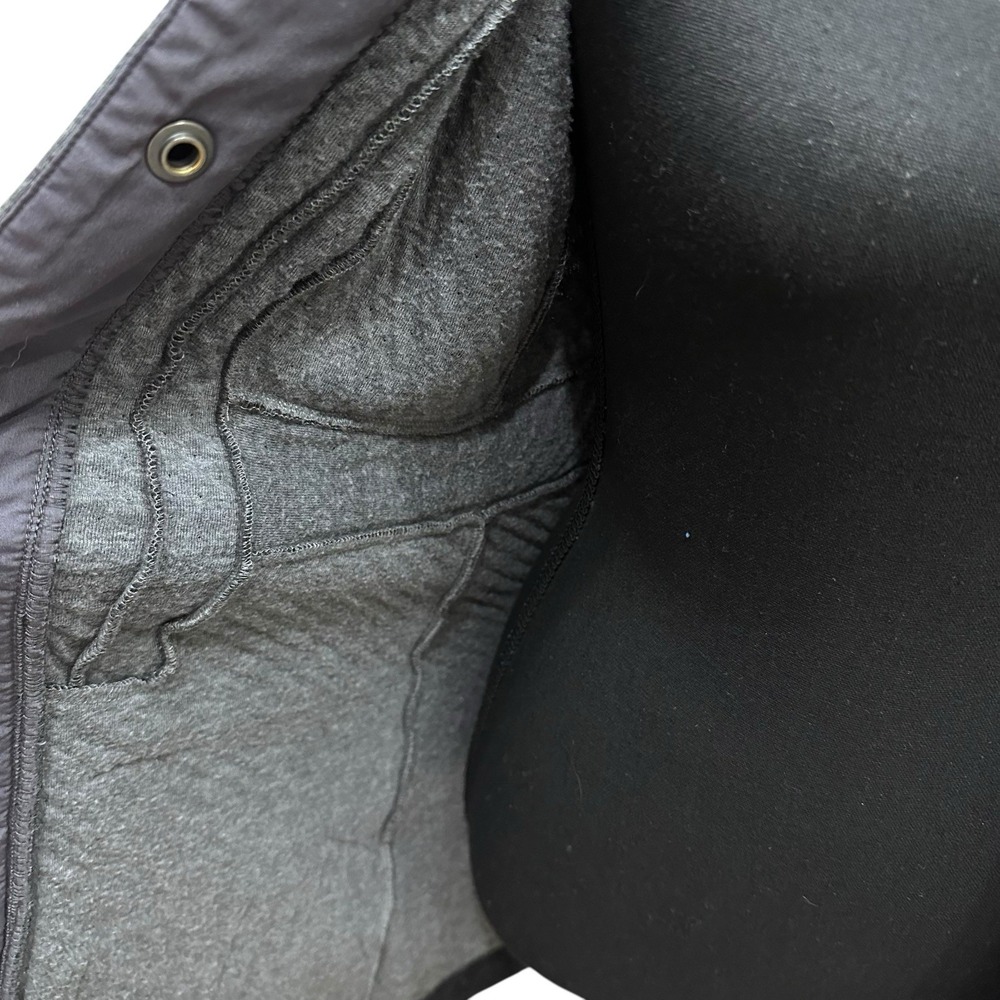 Horny Toad Monterosa Car Coat Wool Blend Size Small Charcoal Grey Pockets - Picture 7 of 11